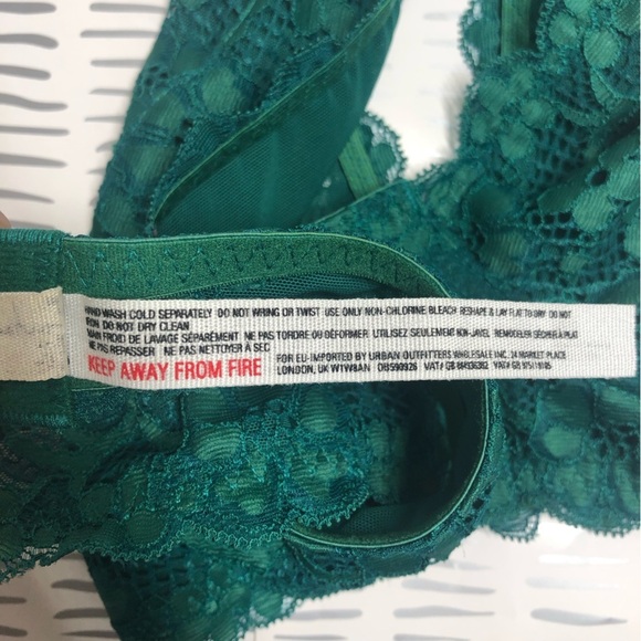 Free people bralette green lace - Picture 10 of 11